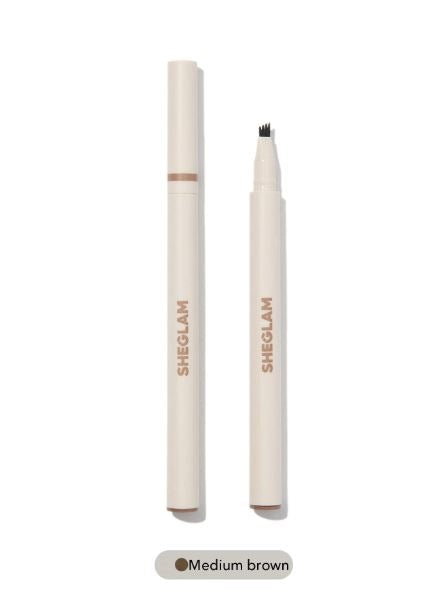SHEGLAM - Feather Better Liquid Eyebrow Pencil - Medium Brown