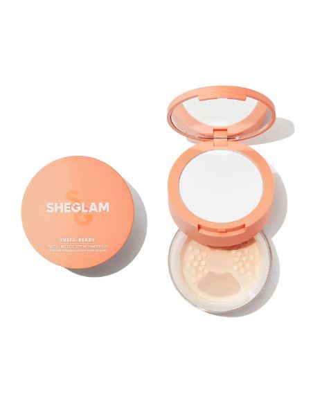 SHEGLAM - Insta-Ready Face & Under Eye Setting Powder Duo - BISQUE